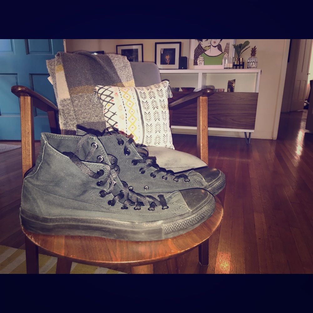 Black Converse Chuck Taylor All-Stars 🔥🔥🔥